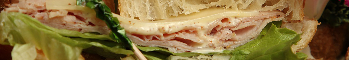 Eating Deli Sandwich at BagelFresh Deli and Grill restaurant in North Brunswick Township, NJ.